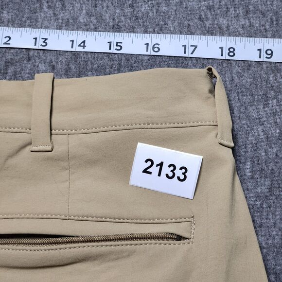 J Crew Mens Chino Shorts 34 Beige Deck Walking Stretch Beach Outdoor Hiking - Picture 8 of 8